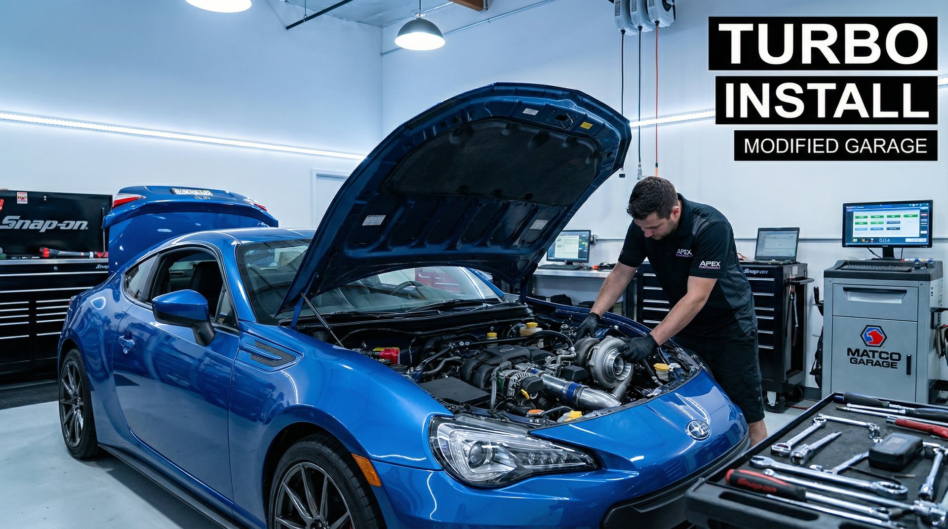 国产跑车涡轮改装视频教程